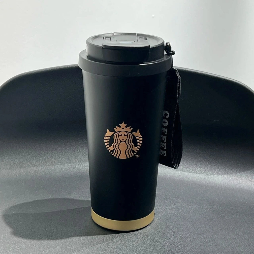 Starbucks 2025 Insulated Stainless Steel Thermos Premium Black Coffee Mug Portable Water Bottle Perfect Birthday Gift