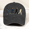TBE AR Denim Dad Cap – Iconic Quartet Walk Design