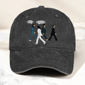 TBE AR Denim Dad Cap – Retro Quartet Walk Style